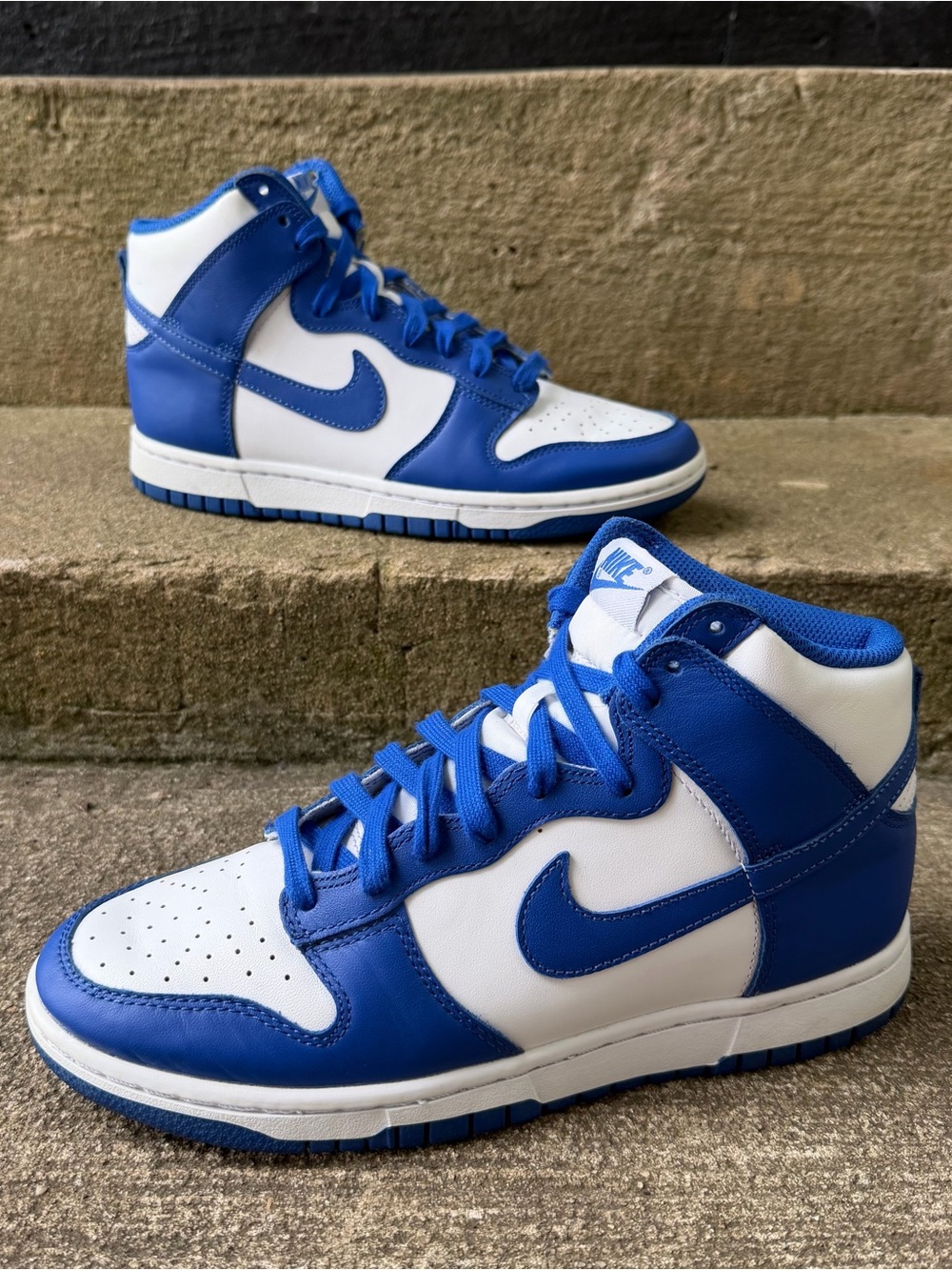 Nike Dunk High Game Royal Men’s Athletic Casual Sneakers Size 7.5 DD1399-102